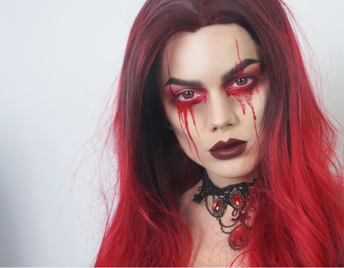 Макияж на Хэллоуин 2020: 32 страшно красивых идеи грима