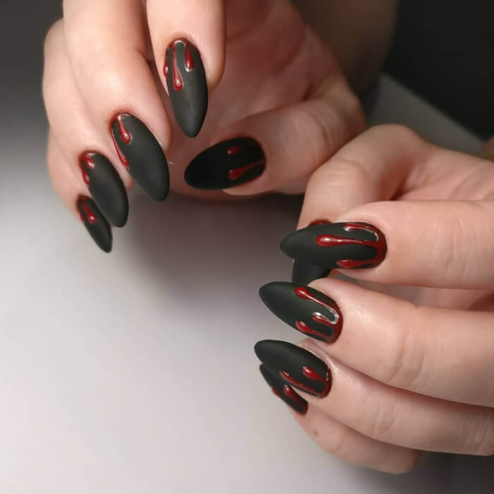 Маникюр на Хэллоуин 2020 шикарные идеи дизайна ногтей