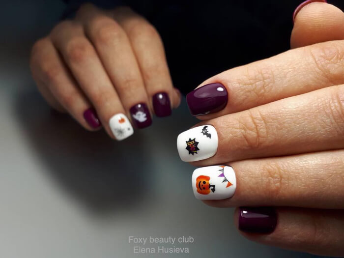 Маникюр на Хэллоуин 2020 шикарные идеи дизайна ногтей
