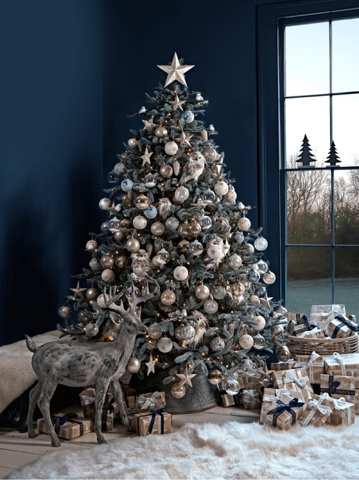 Как красиво нарядить елку на Новый Год: 49 вариантов