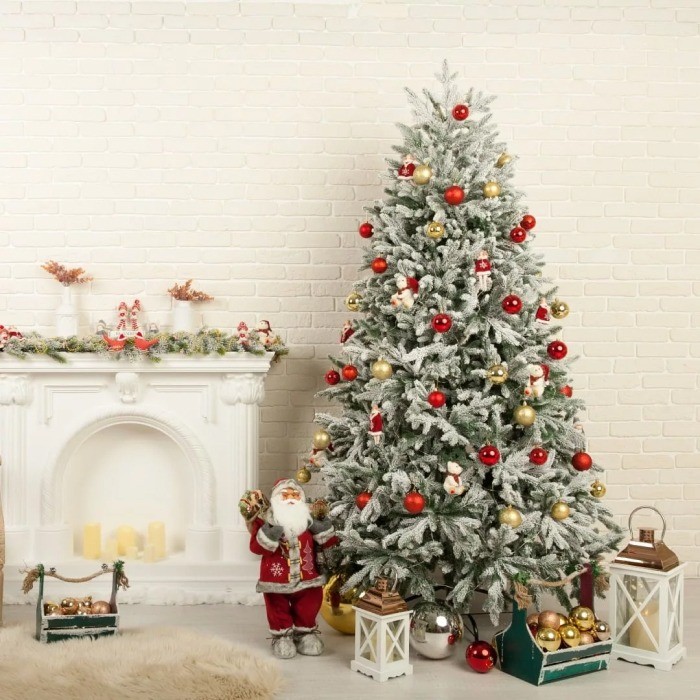 Как красиво нарядить елку на Новый Год: 49 вариантов