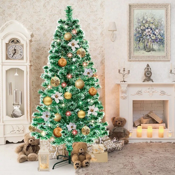 Как красиво нарядить елку на Новый Год: 49 вариантов