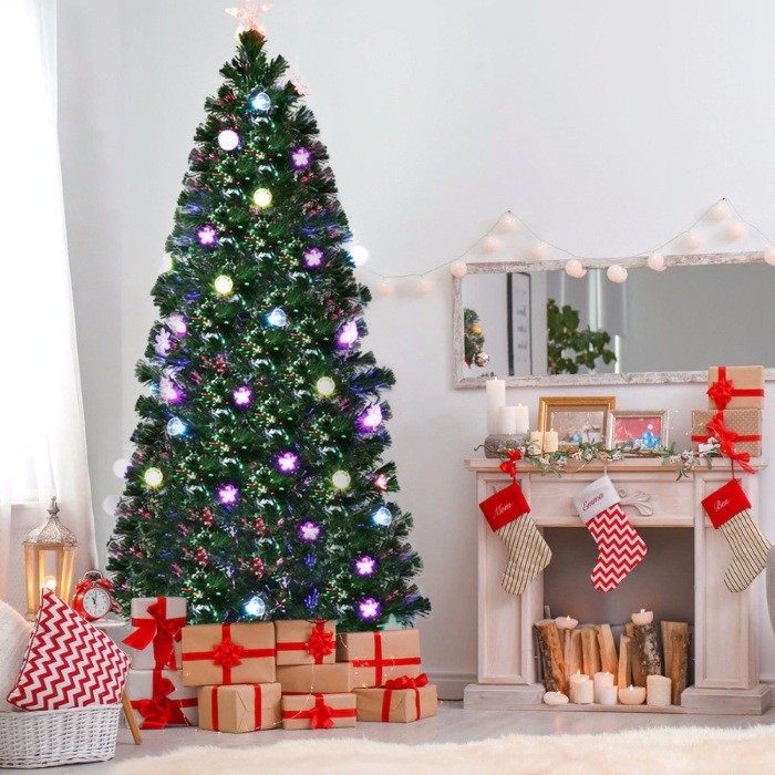 Как красиво нарядить елку на Новый Год: 49 вариантов