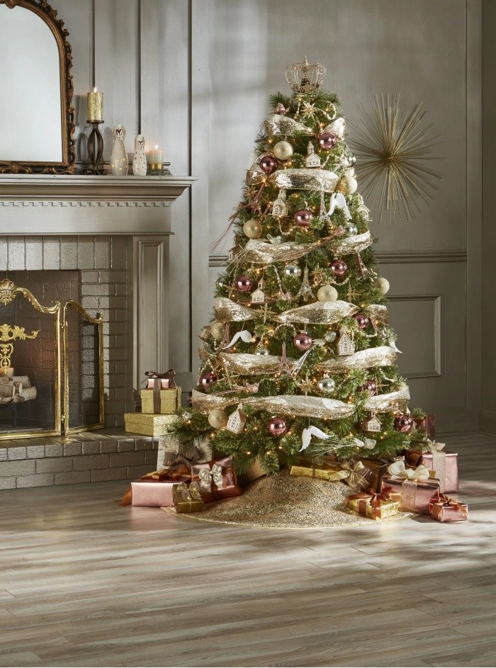 Как красиво нарядить елку на Новый Год: 49 вариантов