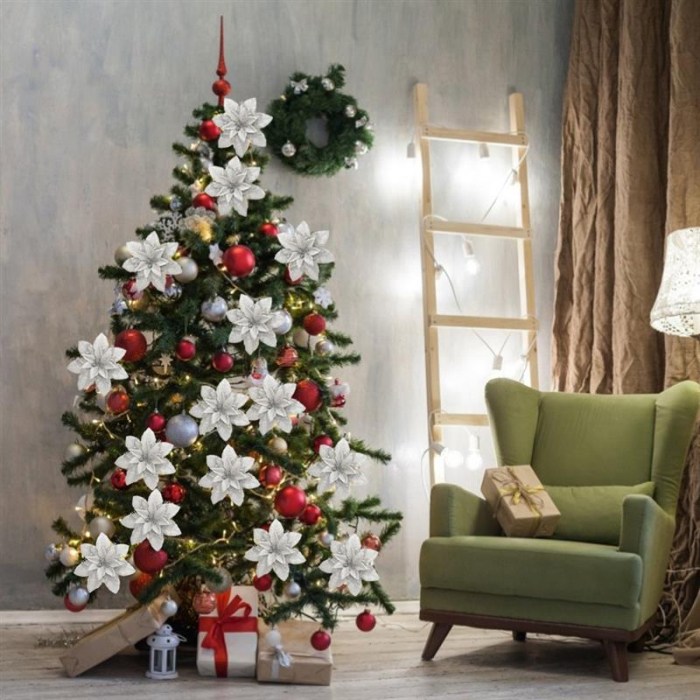 Как красиво нарядить елку на Новый Год: 49 вариантов