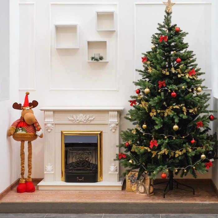 Как красиво нарядить елку на Новый Год: 49 вариантов