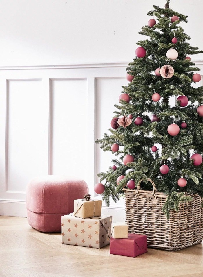 Как красиво нарядить елку на Новый Год: 49 вариантов