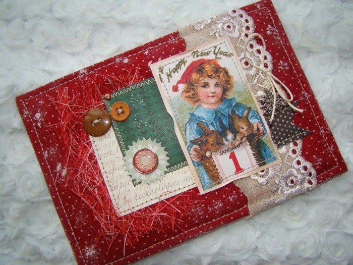 Мастер-класс: как сделать красивую и простую новогоднюю открытку своими руками?