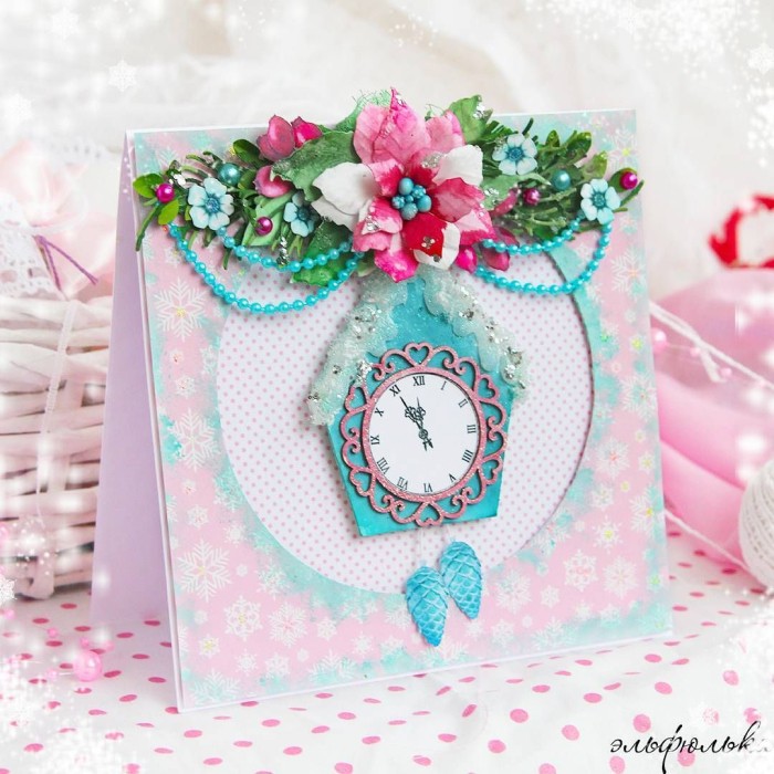 Мастер-класс: как сделать красивую и простую новогоднюю открытку своими руками?