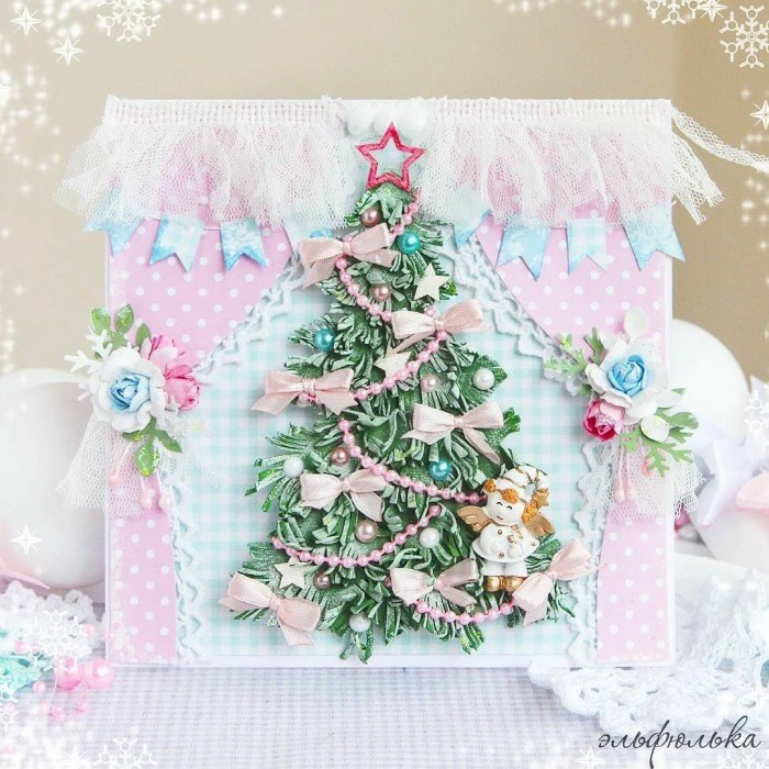 Мастер-класс: как сделать красивую и простую новогоднюю открытку своими руками?