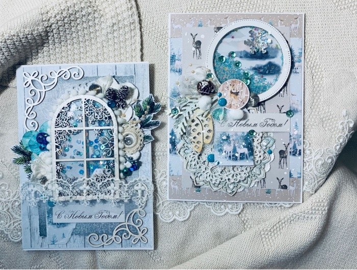 Мастер-класс: как сделать красивую и простую новогоднюю открытку своими руками?
