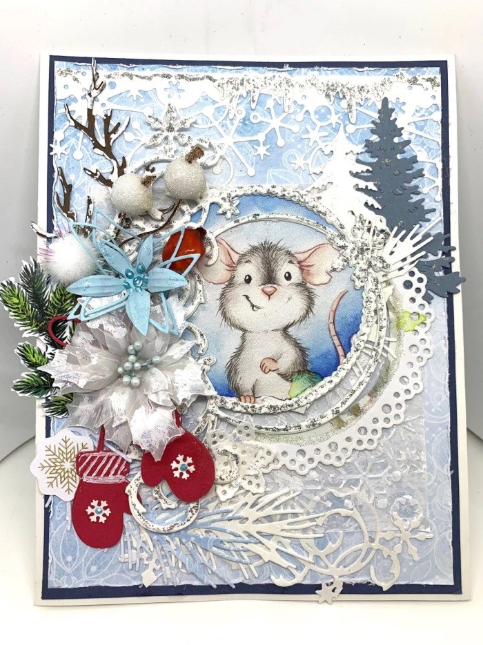 Мастер-класс: как сделать красивую и простую новогоднюю открытку своими руками?