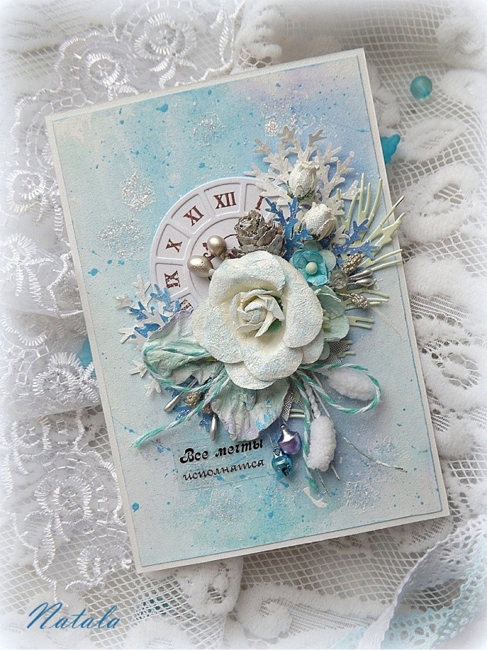 Мастер-класс: как сделать красивую и простую новогоднюю открытку своими руками?