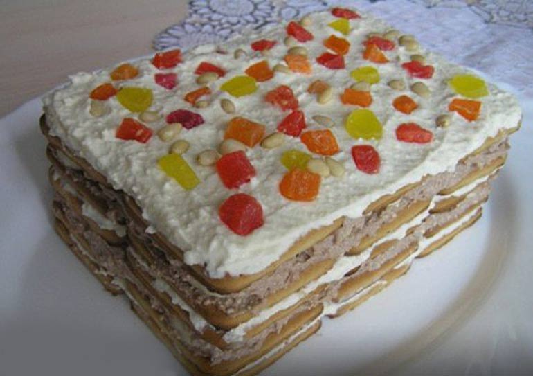 Торты из печенья: 5 лучших рецептов для Вас