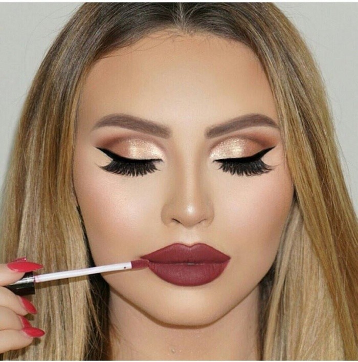 40+ восхитительных вариантов макияжа на Рождество 2021
