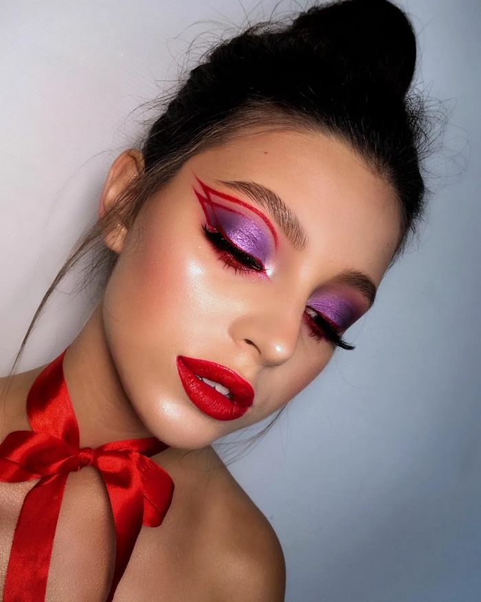 40+ восхитительных вариантов макияжа на Рождество 2021