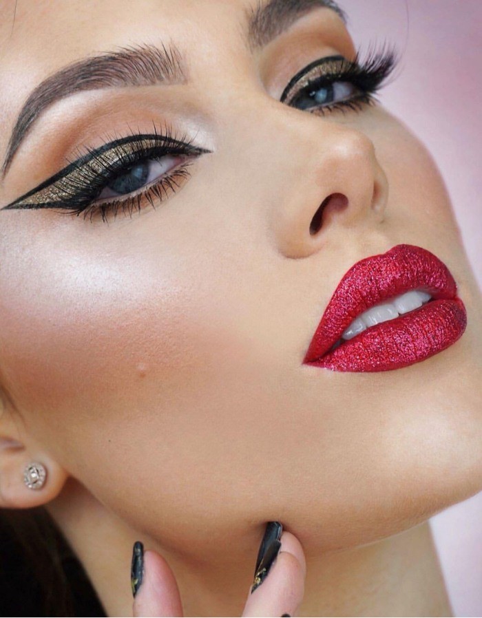 40+ восхитительных вариантов макияжа на Рождество 2021