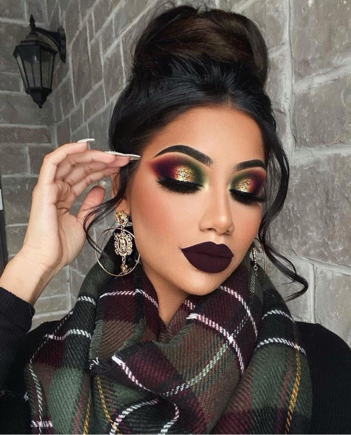 40+ восхитительных вариантов макияжа на Рождество 2021