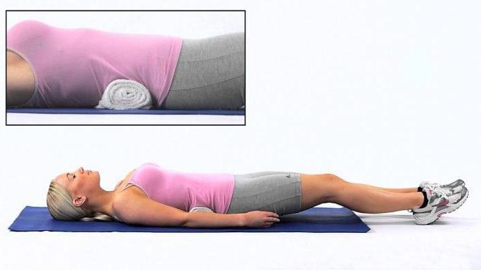 Как убрать живот с помощью полотенца по японской методике?